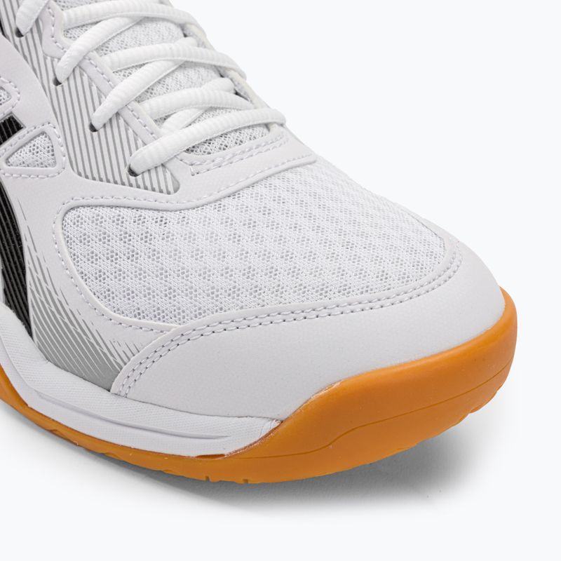 ASICS vyriški skvošo bateliai Upcourt 5 white / safety yellow 9