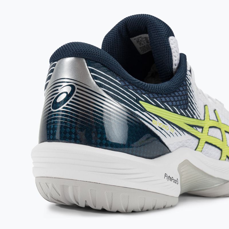 ASICS Beyond FF tinklinio bateliai balti / švytintys geltoni 10