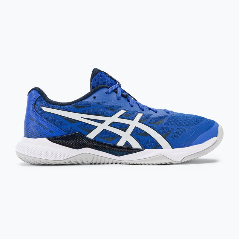 ASICS Gel-Tactic 12 vyriški rankinio bateliai iliuzija mėlyna / balta 2