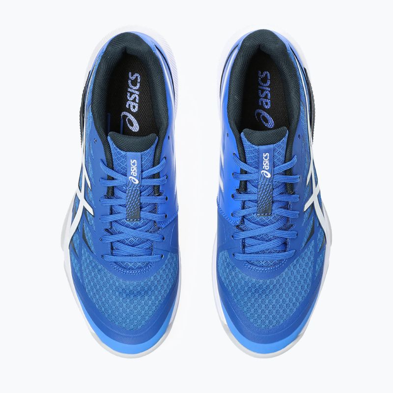 ASICS Gel-Tactic 12 vyriški rankinio bateliai iliuzija mėlyna / balta 16