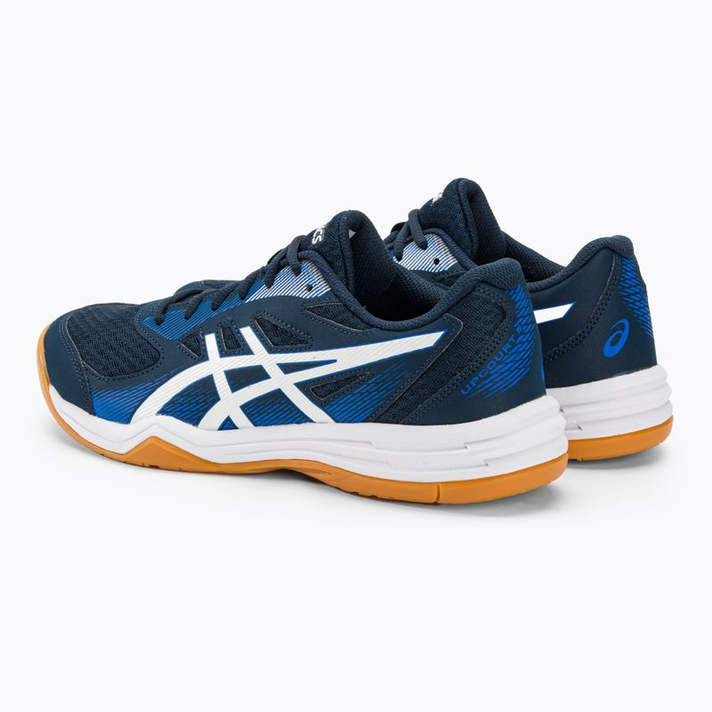 ASICS vyriški skvošo bateliai Upcourt 5 french blue / white 4