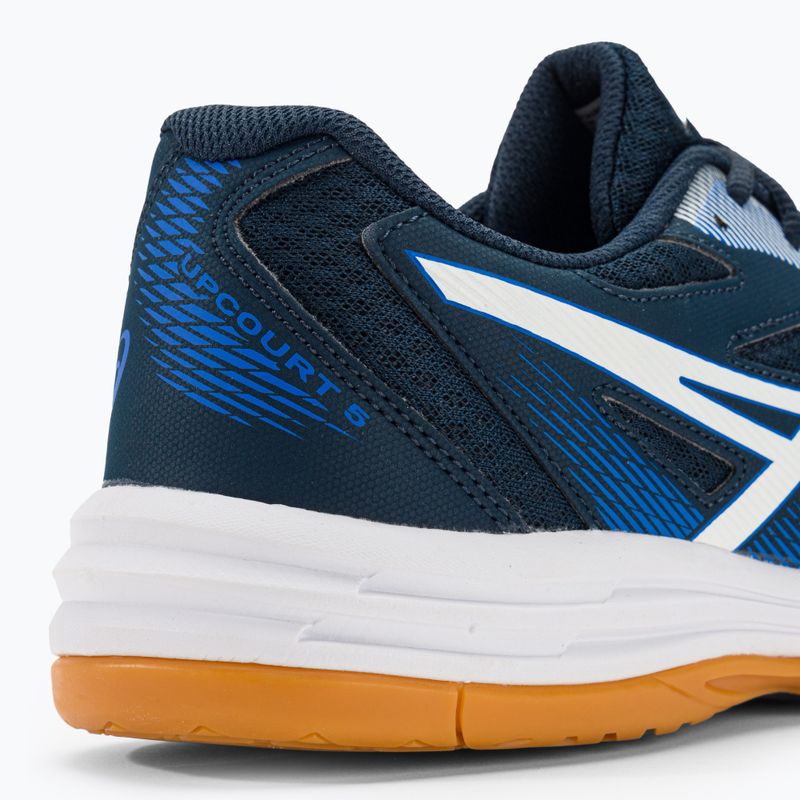 ASICS vyriški skvošo bateliai Upcourt 5 french blue / white 11
