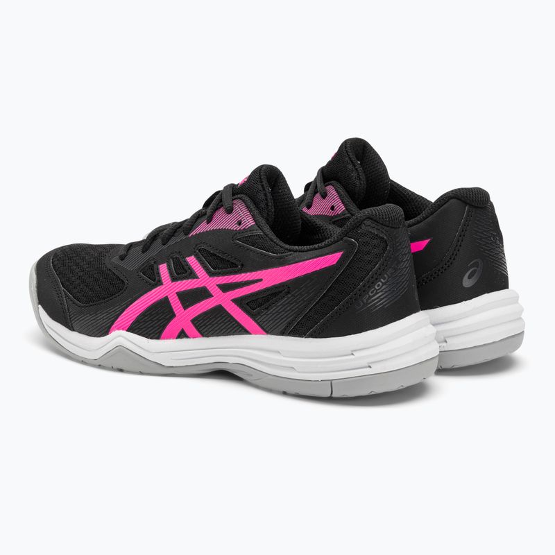 ASICS moteriški skvošo bateliai Upcourt 5 black / hot pink 3