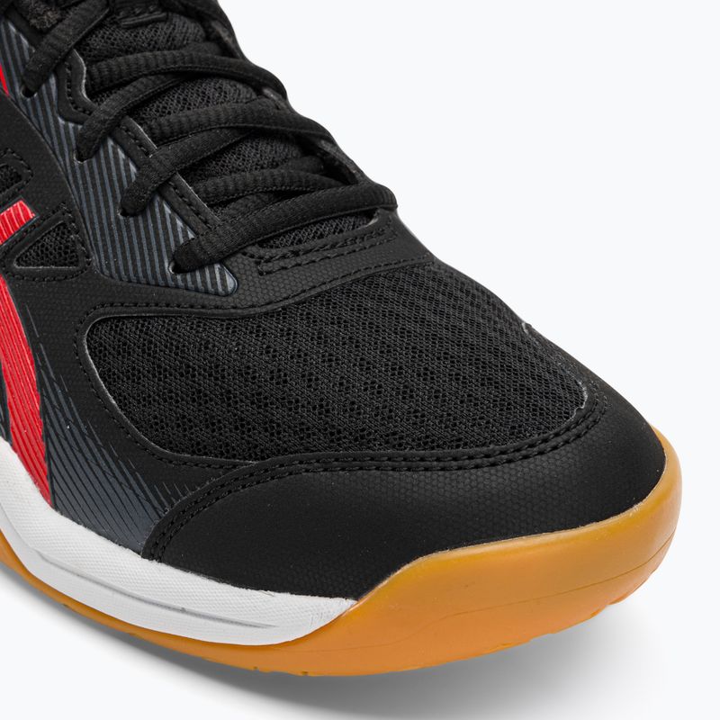 ASICS vyriški skvošo bateliai Upcourt 5 black / classic red 9