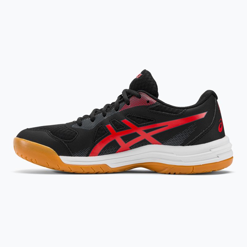 ASICS vyriški skvošo bateliai Upcourt 5 black / classic red 3