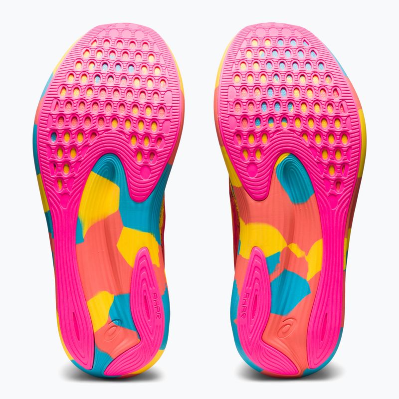 ASICS Noosa Tri 15 moteriški bėgimo bateliai aquarium/vibrant yellow 15