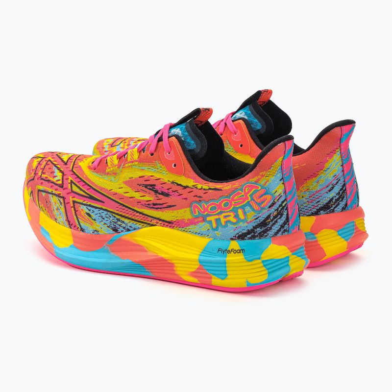 ASICS Noosa Tri 15 moteriški bėgimo bateliai aquarium/vibrant yellow 3