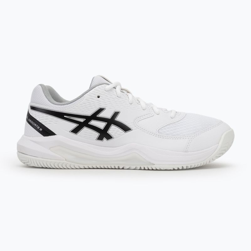 Vyriški teniso batai ASICS Gel-Dedicate 8 Clay white/black 2