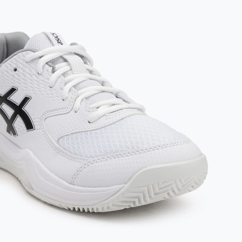 Vyriški teniso batai ASICS Gel-Dedicate 8 Clay white/black 7