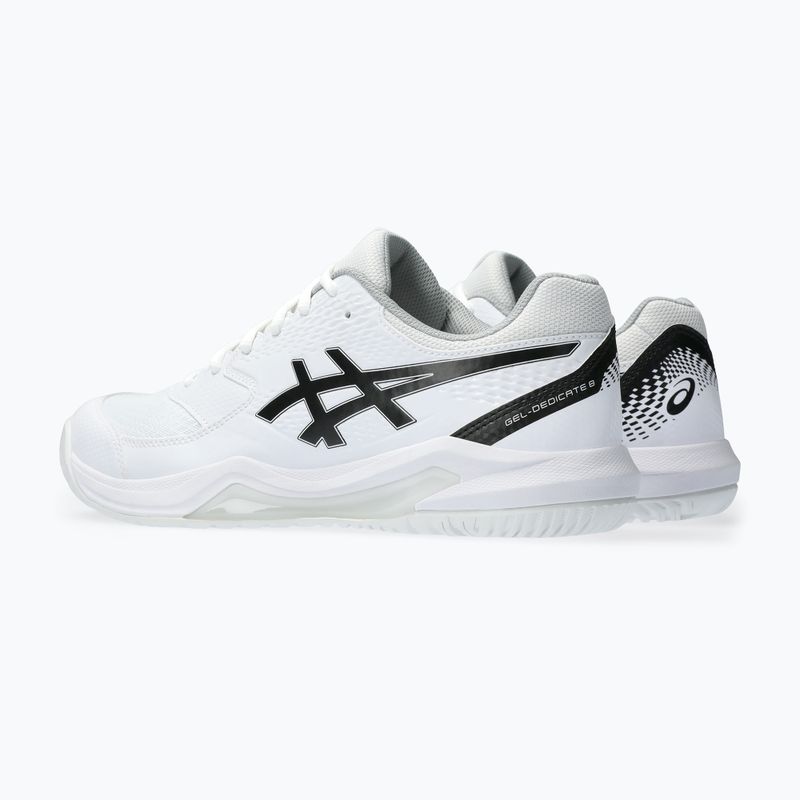 Vyriški teniso bateliai ASICS Gel-Dedicate 8 white/black 4