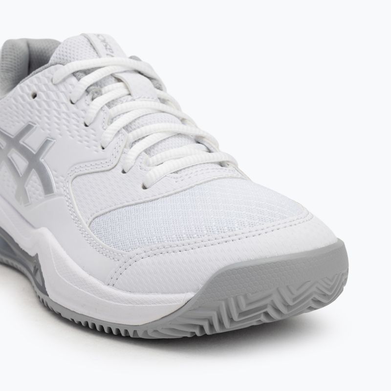 Moteriški teniso batai ASICS Gel-Dedicate 8 Clay W white/pure silver 7