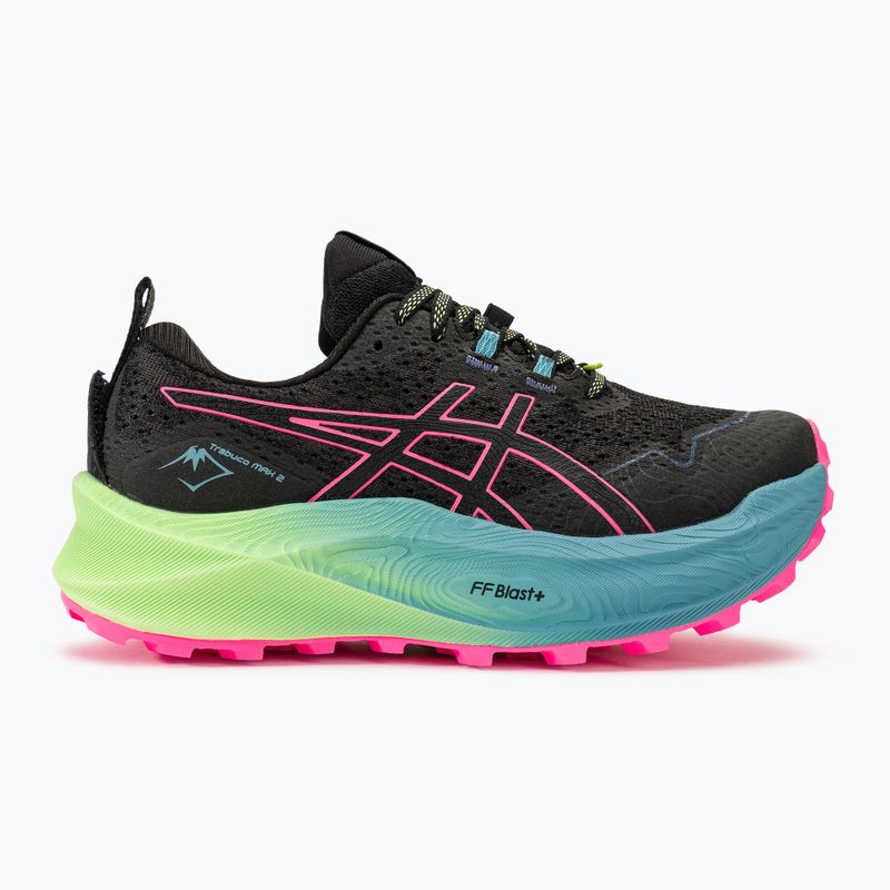 Moteriški bėgimo bateliai ASICS Trabuco Max 2 black/hot pink 2