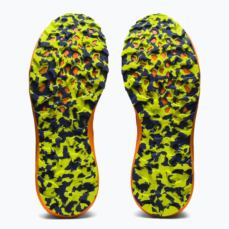 ASICS Trabuco Terra 2 deep ocean/neon lime vyriški bėgimo bateliai 16