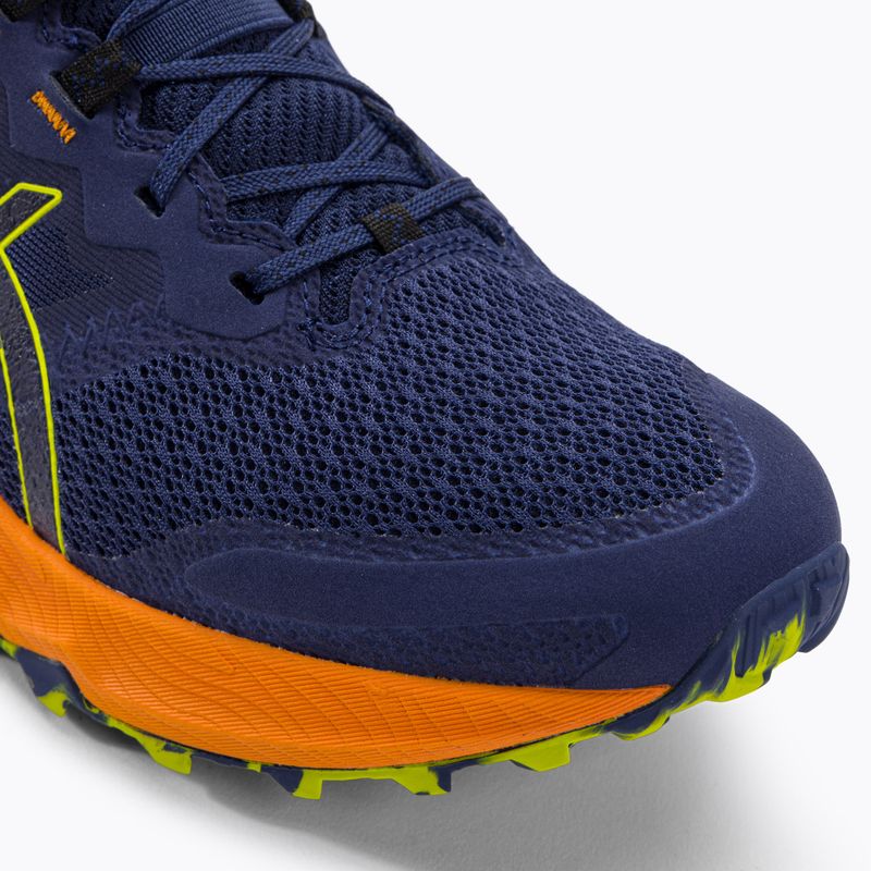 ASICS Trabuco Terra 2 deep ocean/neon lime vyriški bėgimo bateliai 8
