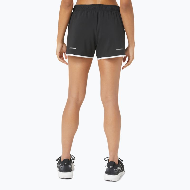 Moteriški bėgimo šortai ASICS Icon 4IN performance black 3
