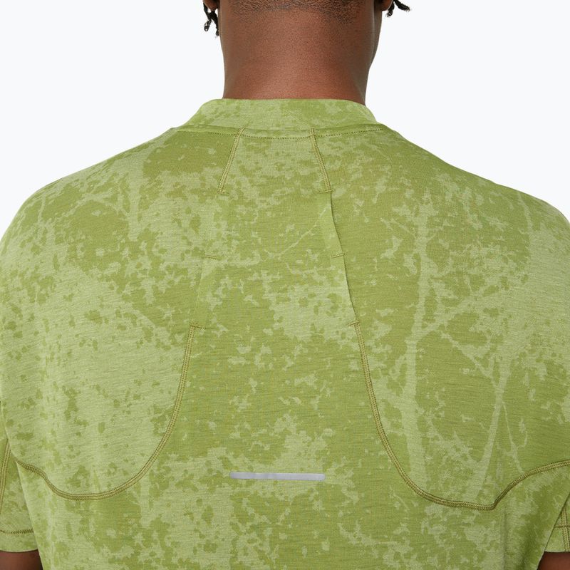 Vyriški bėgimo marškinėliai ASICS Metarun Pattern 1/2 ZIP cactus 6
