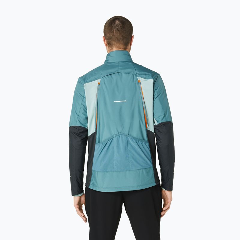 Vyriška ASICS žieminė striukė foggy teal/graphite grey 3