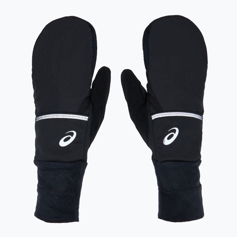 Vyriškos bėgimo pirštinės ASICS Wind-Block Running performance black 2