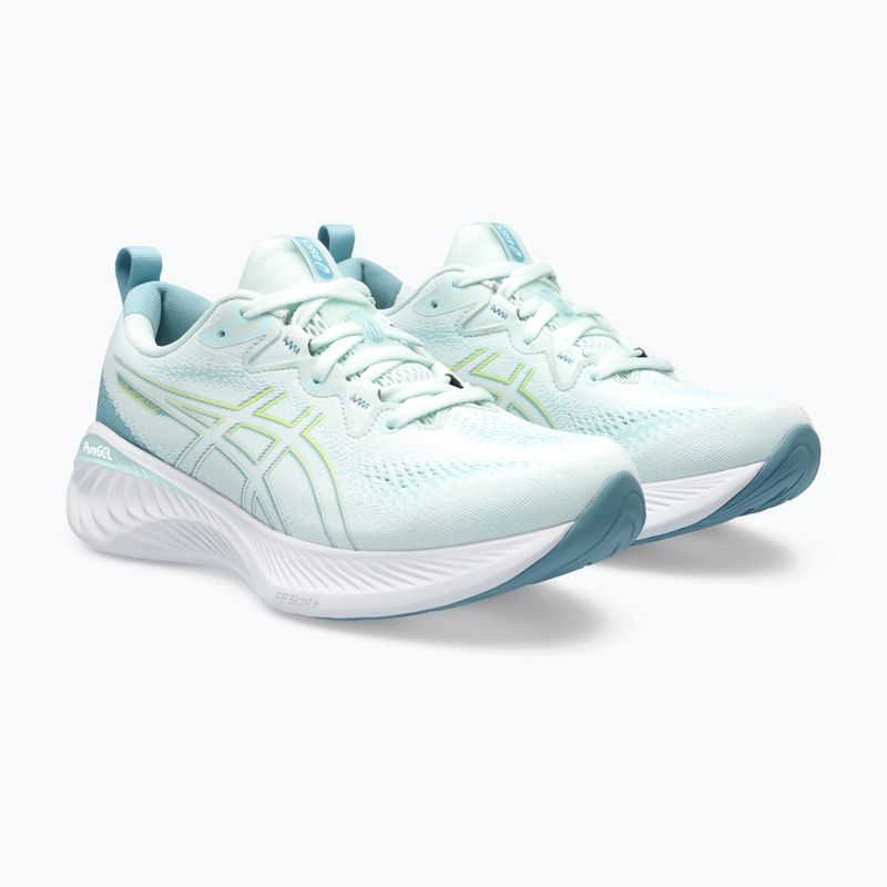 ASICS Gel-Cumulus 25 moteriški bėgimo bateliai soothing sea/glow yellow 11