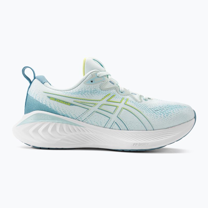 ASICS Gel-Cumulus 25 moteriški bėgimo bateliai soothing sea/glow yellow 2