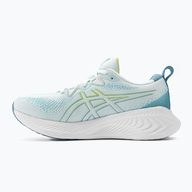 ASICS Gel-Cumulus 25 moteriški bėgimo bateliai soothing sea/glow yellow 10