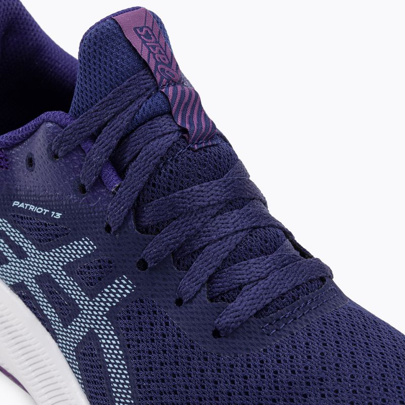 ASICS Patriot 13 moteriški bėgimo bateliai nardyti mėlyna/aquamarine 9