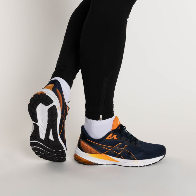 ASICS vyriški bėgimo bateliai Gt-1000 12 french blue/bright orange 2