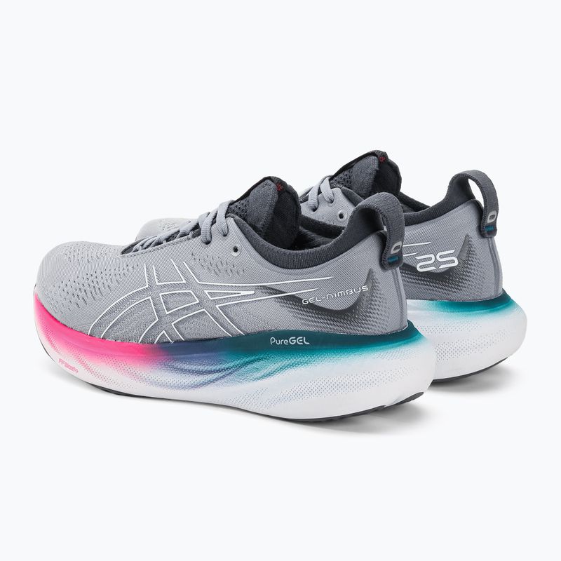 ASICS Gel-Nimbus 25 moteriški bėgimo bateliai sheet rock/white 3