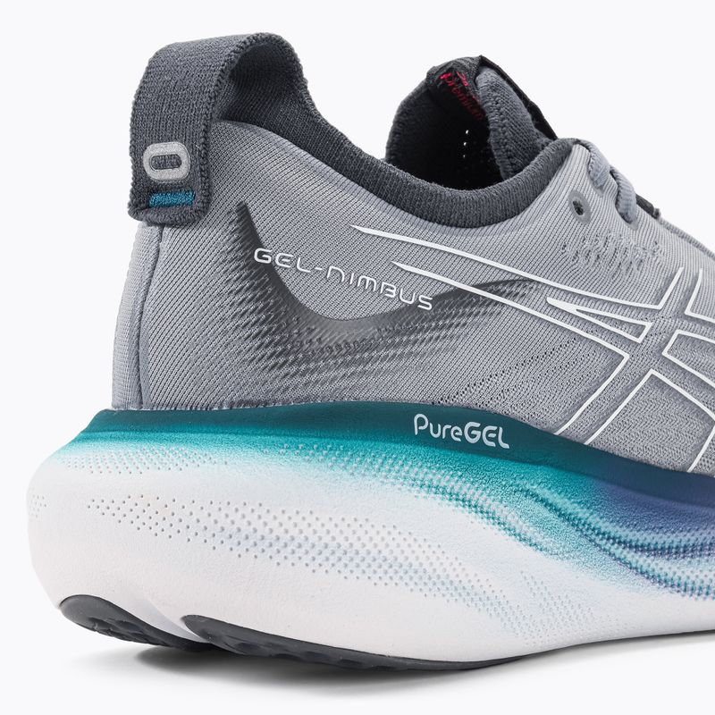 ASICS Gel-Nimbus 25 moteriški bėgimo bateliai sheet rock/white 9