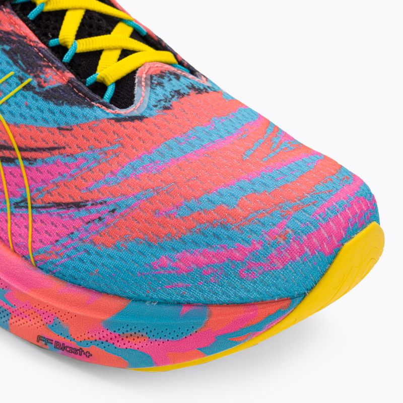 ASICS Gel-Nimbus 25 vyriški bėgimo bateliai aquarium/vibrant yellow 7