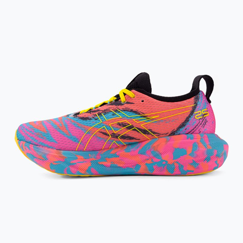 ASICS Gel-Nimbus 25 vyriški bėgimo bateliai aquarium/vibrant yellow 10