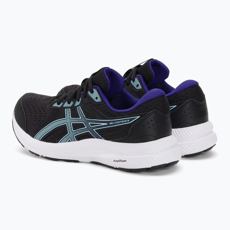 ASICS Gel-Contend 8 moteriški bėgimo bateliai black/aquarium 3