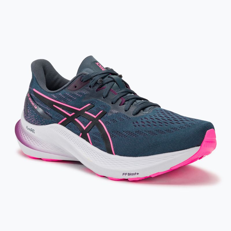 Moteriški bėgimo bateliai ASICS GT-2000 12 tarmac/black