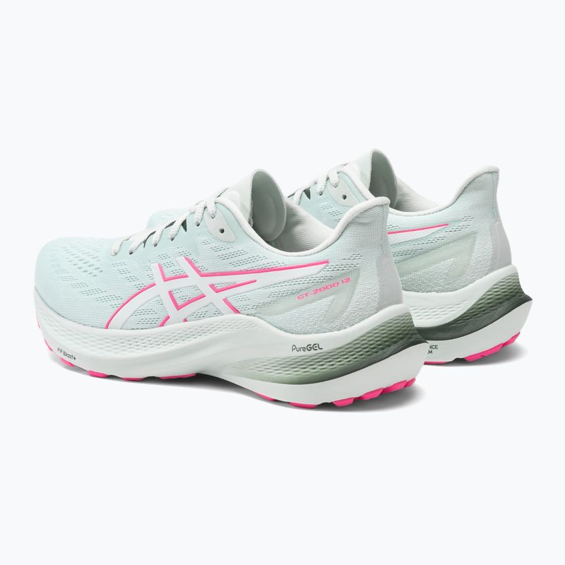 ASICS GT-2000 12 moteriški bėgimo bateliai Pure aqua/white 4