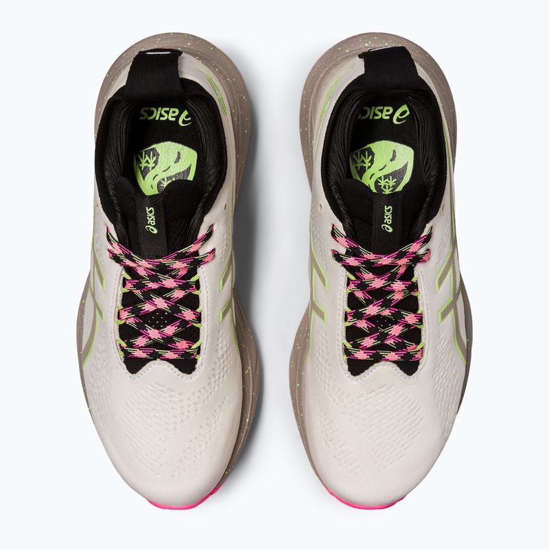 ASICS Gel-Nimbus 25 TR nature bath/lime green moteriški bėgimo bateliai 9