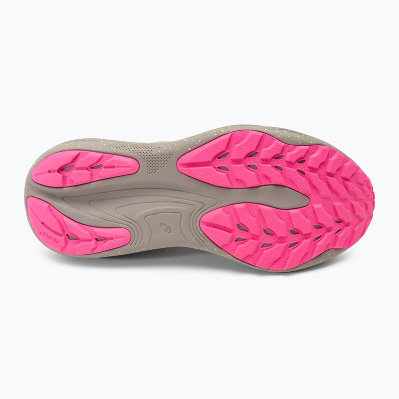 ASICS Gel-Nimbus 25 TR nature bath/lime green moteriški bėgimo bateliai 5