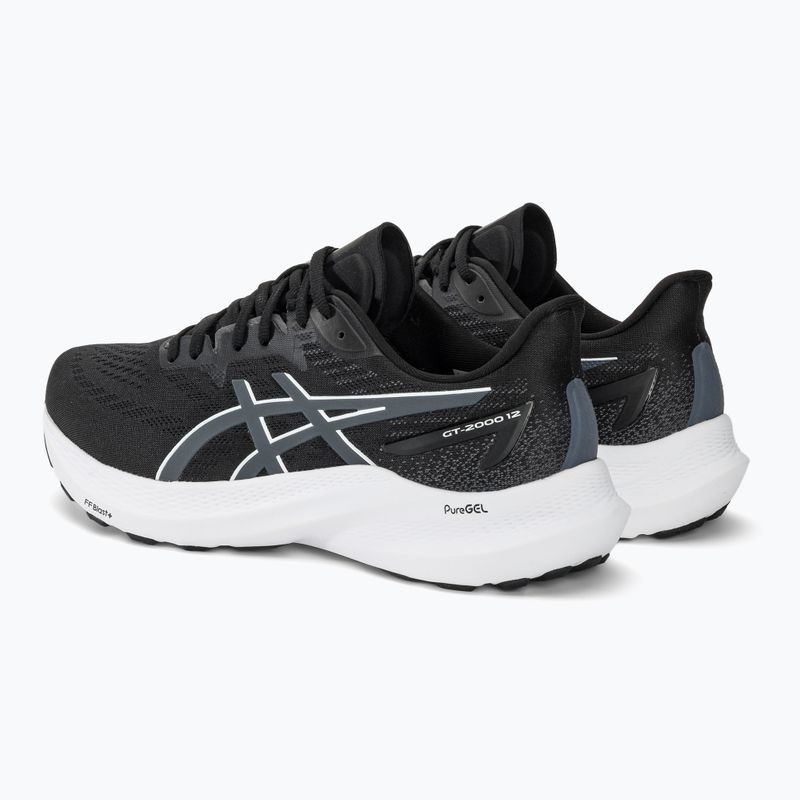 Vyriški bėgimo bateliai ASICS GT-2000 12 Wide black/carrier grey 4