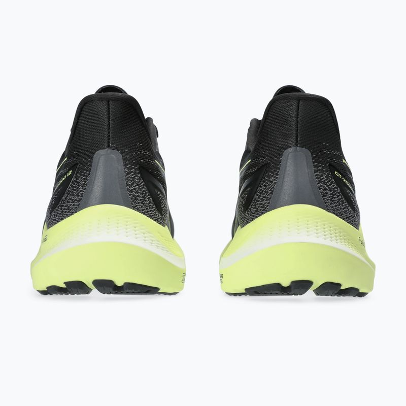 ASICS GT-2000 12 black/glow yellow vyriški bėgimo bateliai 10