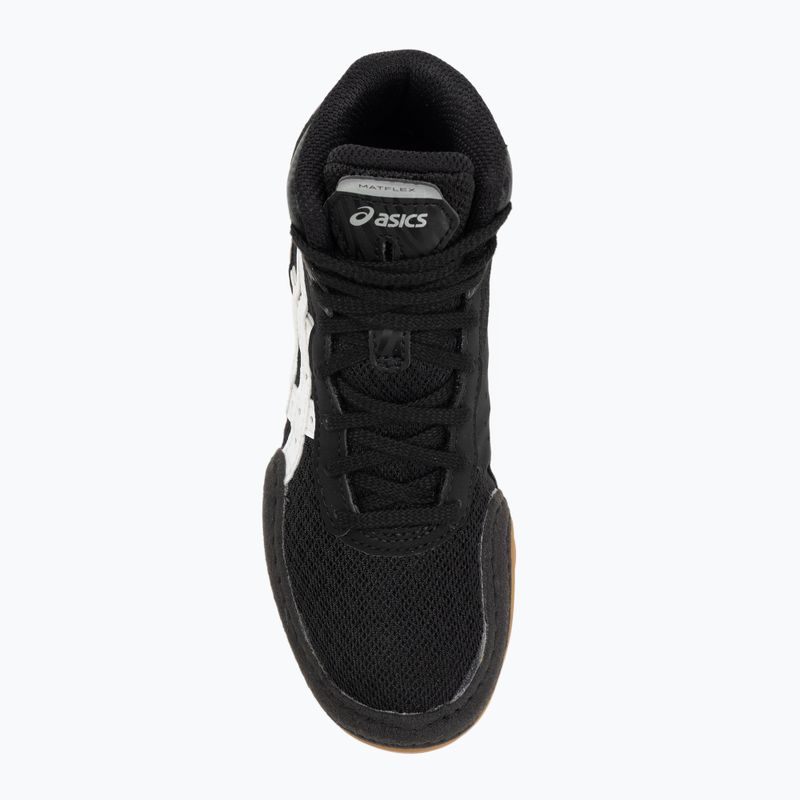 Vaikiški imtynių bateliai ASICS Matflex 7 GS black/white 5