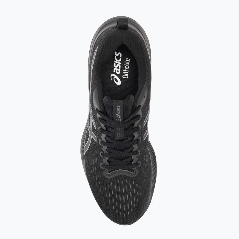 ASICS Gel-Excite 10 vyriški bėgimo bateliai juoda/kairė pilka 7