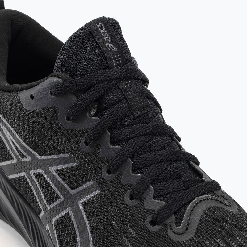 ASICS Gel-Excite 10 vyriški bėgimo bateliai juoda/kairė pilka 9