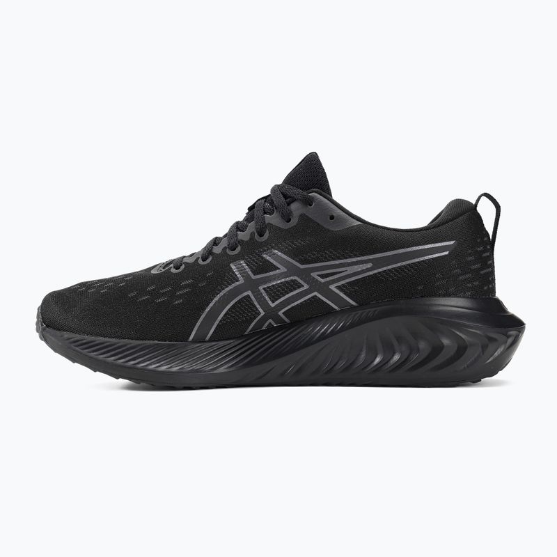 ASICS Gel-Excite 10 vyriški bėgimo bateliai juoda/kairė pilka 3