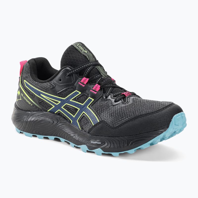 ASICS Gel-Sonoma 7 moteriški bėgimo bateliai black/deep ocean