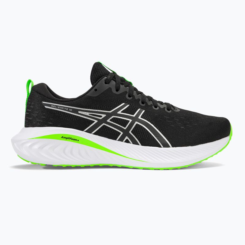 Vyriški bėgimo bateliai ASICS Gel-Excite 10 black/pure silver 2