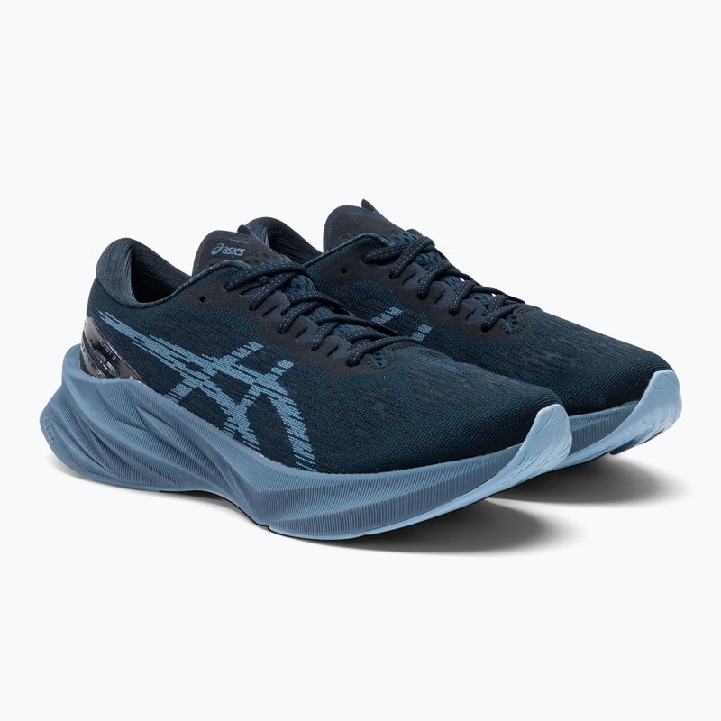 ASICS Novablast 3 vyrų bėgimo bateliai prancūziškai mėlyna / audros mėlyna 4