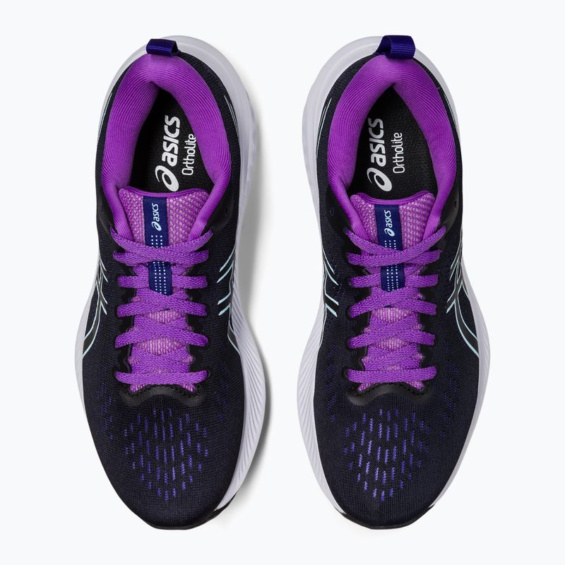 ASICS Gel-Excite 10 moterų bėgimo bateliai black/aquamarine 13