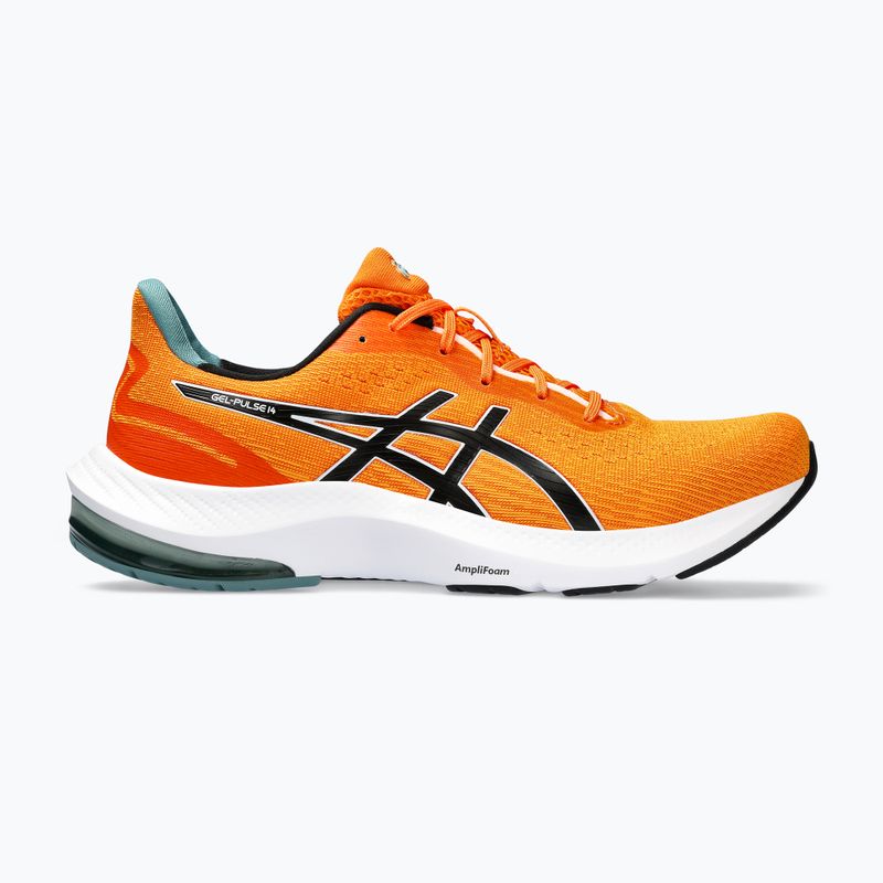 ASICS Gel-Pulse 14 vyriški bėgimo bateliai ryškiai oranžinė/juoda 11