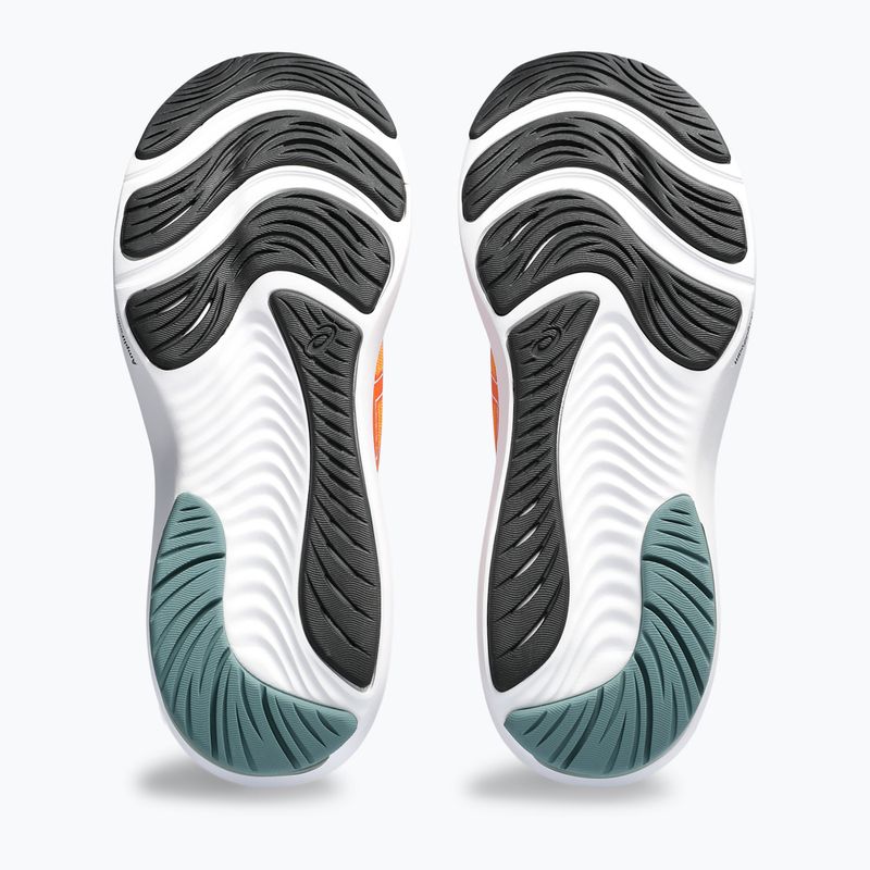 ASICS Gel-Pulse 14 vyriški bėgimo bateliai ryškiai oranžinė/juoda 15