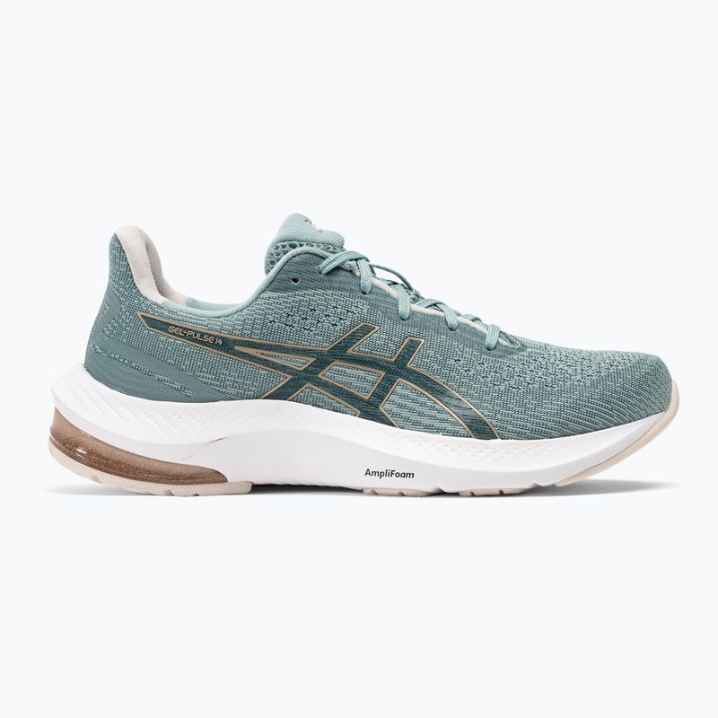 ASICS Gel-Pulse 14 moterų bėgimo bateliai ocean haze/champagne 2