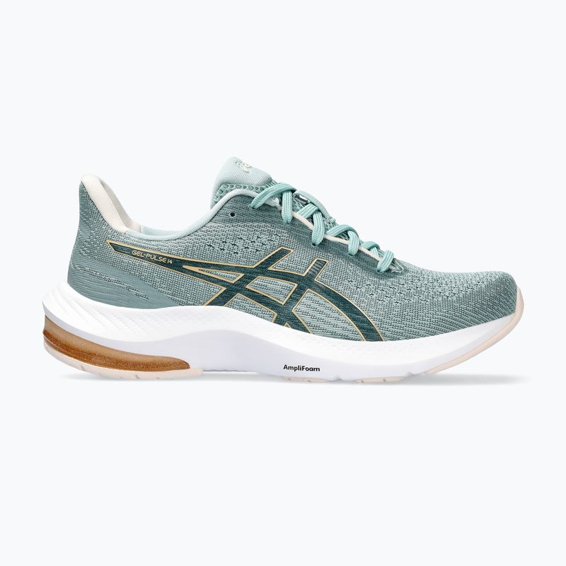 ASICS Gel-Pulse 14 moterų bėgimo bateliai ocean haze/champagne 11